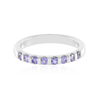 Tanzanite Silver Ring
