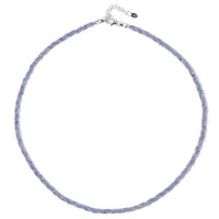 Tanzanite Silver Necklace