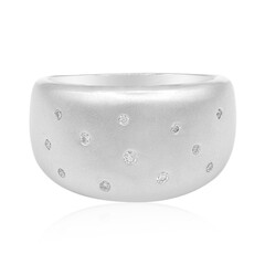 I1 (G) Diamond Silver Ring