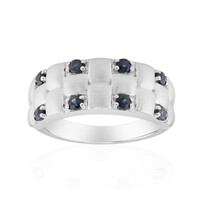 Blue Sapphire Silver Ring (Remy Rotenier)