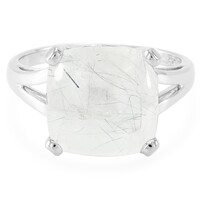 Mutuca Rutile Quartz Silver Ring