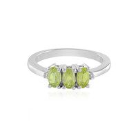 Peridot Silver Ring