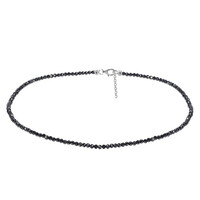 Black Hematite Silver Necklace
