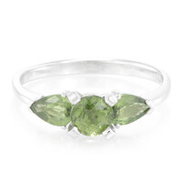 Mozambique Sapphire Silver Ring