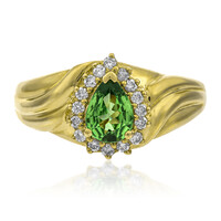 14K AAA Tsavorite Gold Ring (CIRARI)