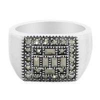 Marcasite Silver Ring