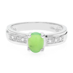 Imperial Chrysoprase Silver Ring