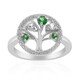 Tanzanian Tsavorite Silver Ring