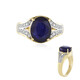 Madagascar Blue Sapphire Silver Ring