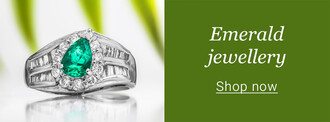 Jewellery with Emerald