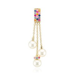 9K Akoya Pearl Gold Pendant (Michelle Albala)