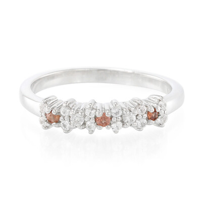 Mozambique Garnet Silver Ring