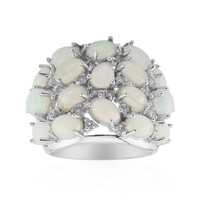 Welo Opal Silver Ring