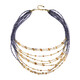 Iolite Silver Necklace (Riya)