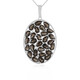 Smoky Quartz Silver Necklace