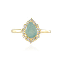 Grandidierite Silver Ring