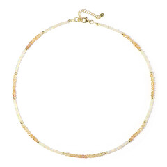 Welo Opal Silver Necklace