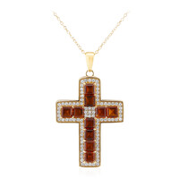 Madeira Citrine Silver Necklace