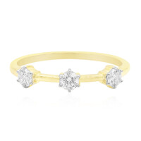 9K SI1 (G) Diamond Gold Ring