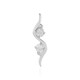 Zircon Silver Pendant