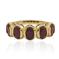 Ruby Silver Ring