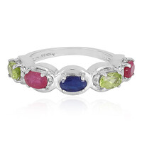 Madagascar Blue Sapphire Silver Ring