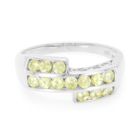 Capelinha Sphene Silver Ring