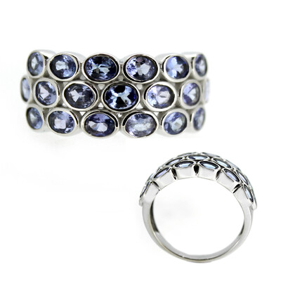 Tanzanite Silver Ring