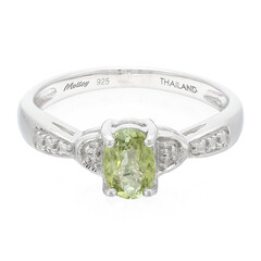 Paraiba Tourmaline Silver Ring