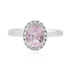 Kunzite Silver Ring