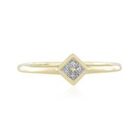 9K SI2 (H) Diamond Gold Ring