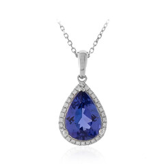 18K AAA Tanzanite Gold Necklace (CIRARI)