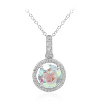 Moonlight Topaz Silver Necklace