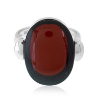 Baltic Amber Silver Ring