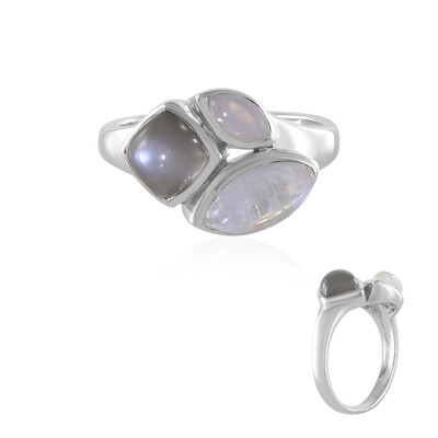 Blue Moonstone Silver Ring (KM by Juwelo)