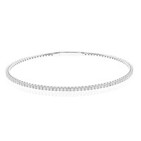 14K I1 (H) Diamond Gold Bangle (CIRARI)
