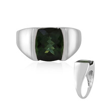 Chrome Apatite Silver Ring