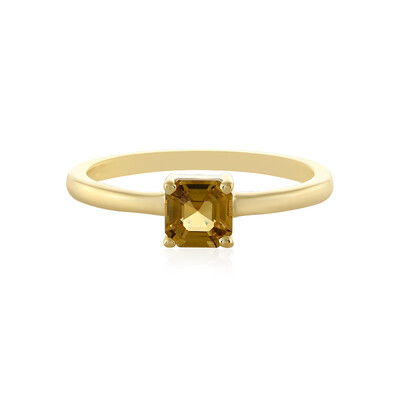 Nigerian Neon Tourmaline Silver Ring