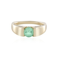 14K Russian Emerald Gold Ring (de Melo)