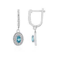 Ratanakiri Zircon Silver Earrings