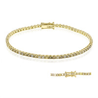 14K SI2 Fancy Diamond Gold Bracelet (CIRARI)