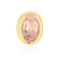 Rose Quartz Silver Pendant