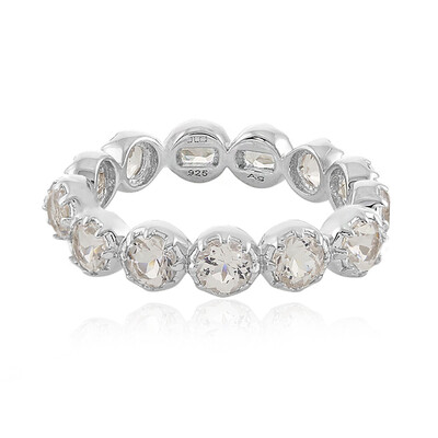 Danburite Silver Ring