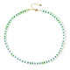 Green Ethopian Opal Silver Necklace (Adela Silber)