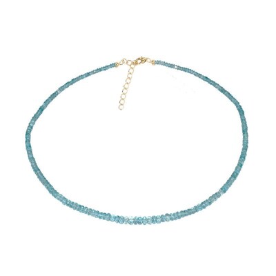 Indicolite Silver Necklace