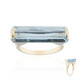 14K AAA Brazilian Aquamarine Gold Ring (de Melo)
