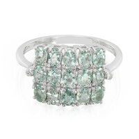 Paraiba Tourmaline Silver Ring