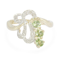 10K Chrome Tourmaline Gold Ring