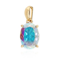 Moonlight Topaz Silver Pendant