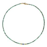 Socoto Emerald Silver Necklace